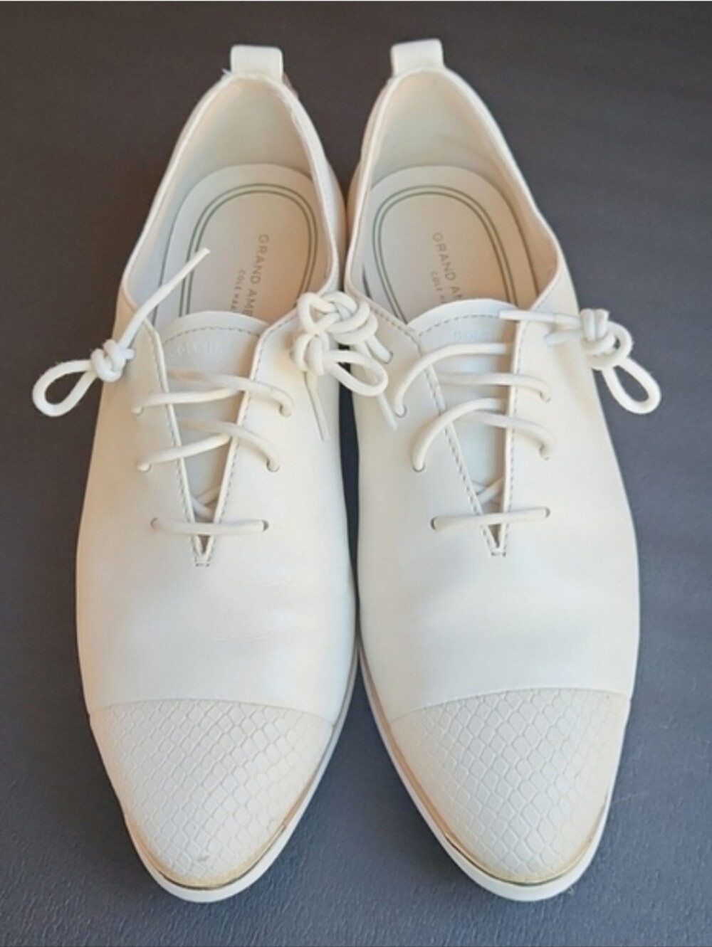 {Cole Haan} Grand Ambition Lace Up Oxford Size 7.5 - Picture 2 of 12